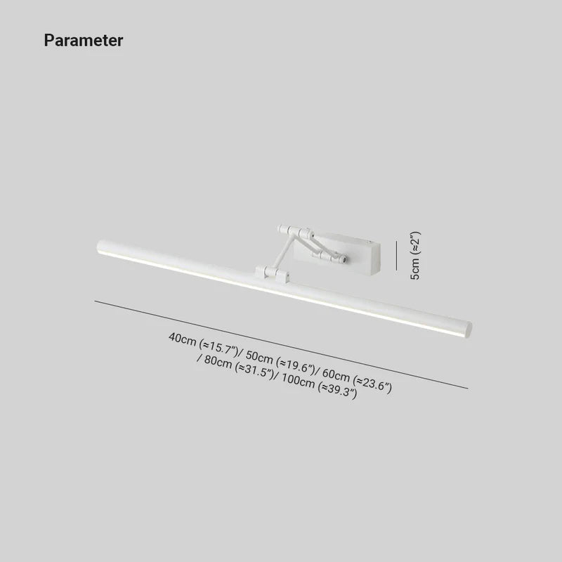 Arisha Minimalist LED Wall Light – Modern Metal and Acrylic Indoor Sconce