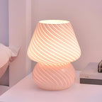 Vintage Glass Table Lamp