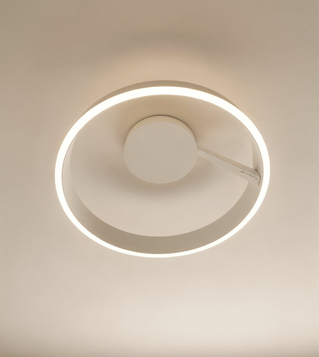Solei Dimmable LED Ceiling Light – Elegant Aluminium Design with Adjustable Brightness