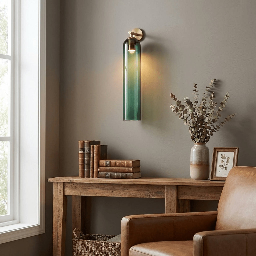 Art Glass Wall Sconce
