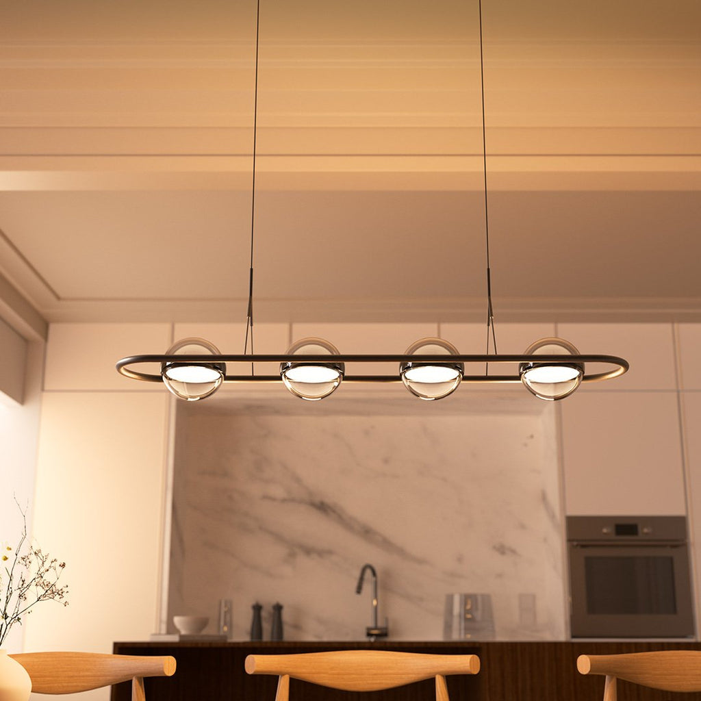 Riva Dimmable LED Pendant Light – Modern Metal Design with Adjustable Illumination