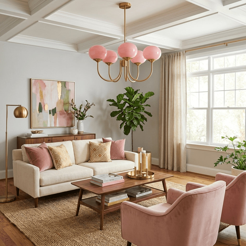 Marshmallow Chandelier