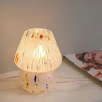 Vintage Glass Table Lamp