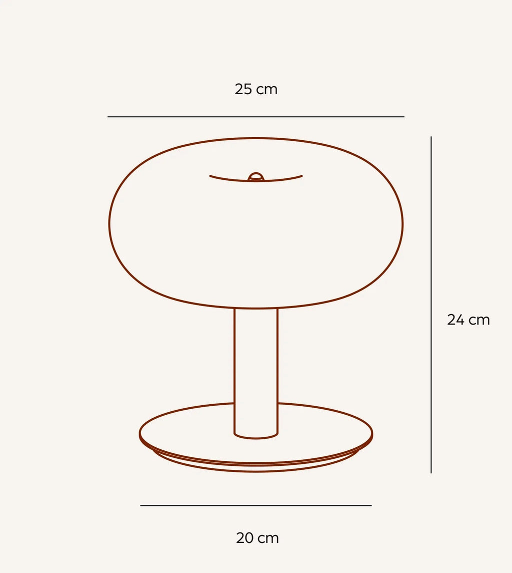 Lumio Dimmable LED Table Lamp – Modern Metal Design with Adjustable Brightness