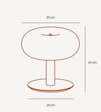 Lumio Dimmable LED Table Lamp – Modern Metal Design with Adjustable Brightness