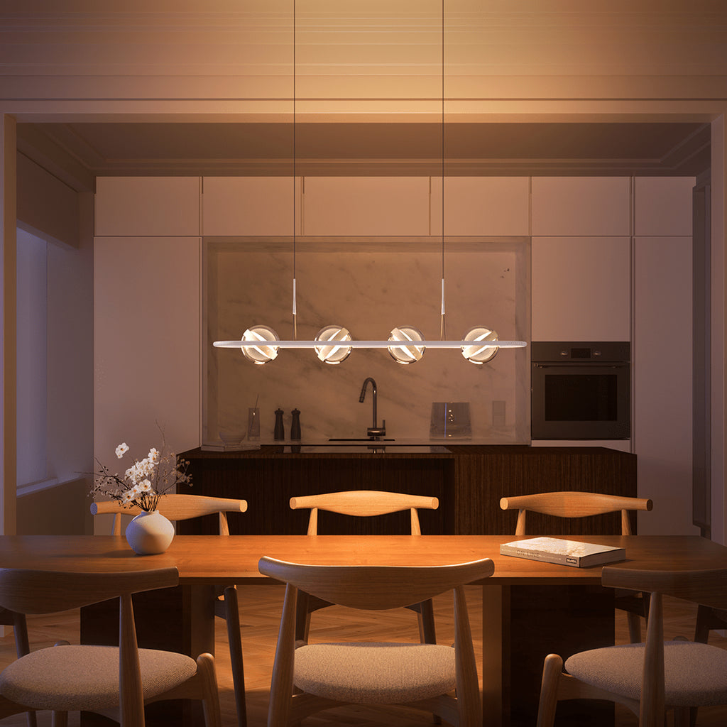 Riva Dimmable LED Pendant Light – Modern Metal Design with Adjustable Illumination