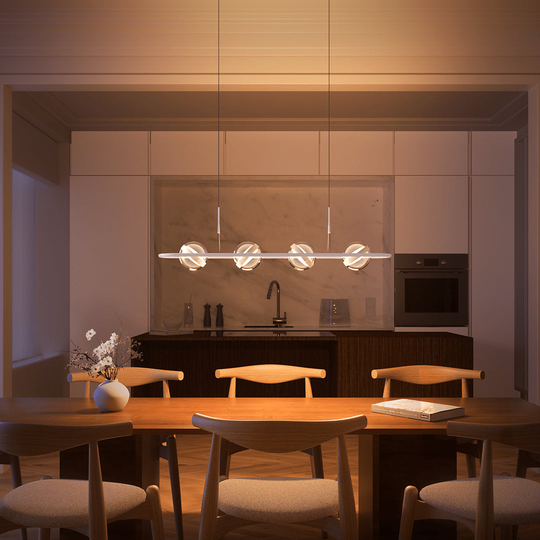 Riva Dimmable LED Pendant Light – Modern Metal Design with Adjustable Illumination
