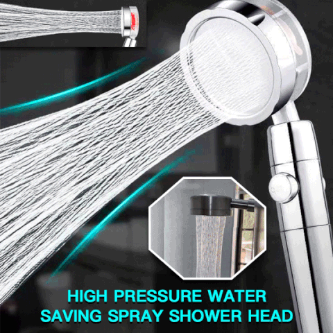 360° Rotating Shower Head