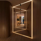 Spectra White LED Ceiling Light – Modern Aluminium Design with Elegant Illumination