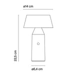 Bicoca Portable Tilting LED Table Lamp