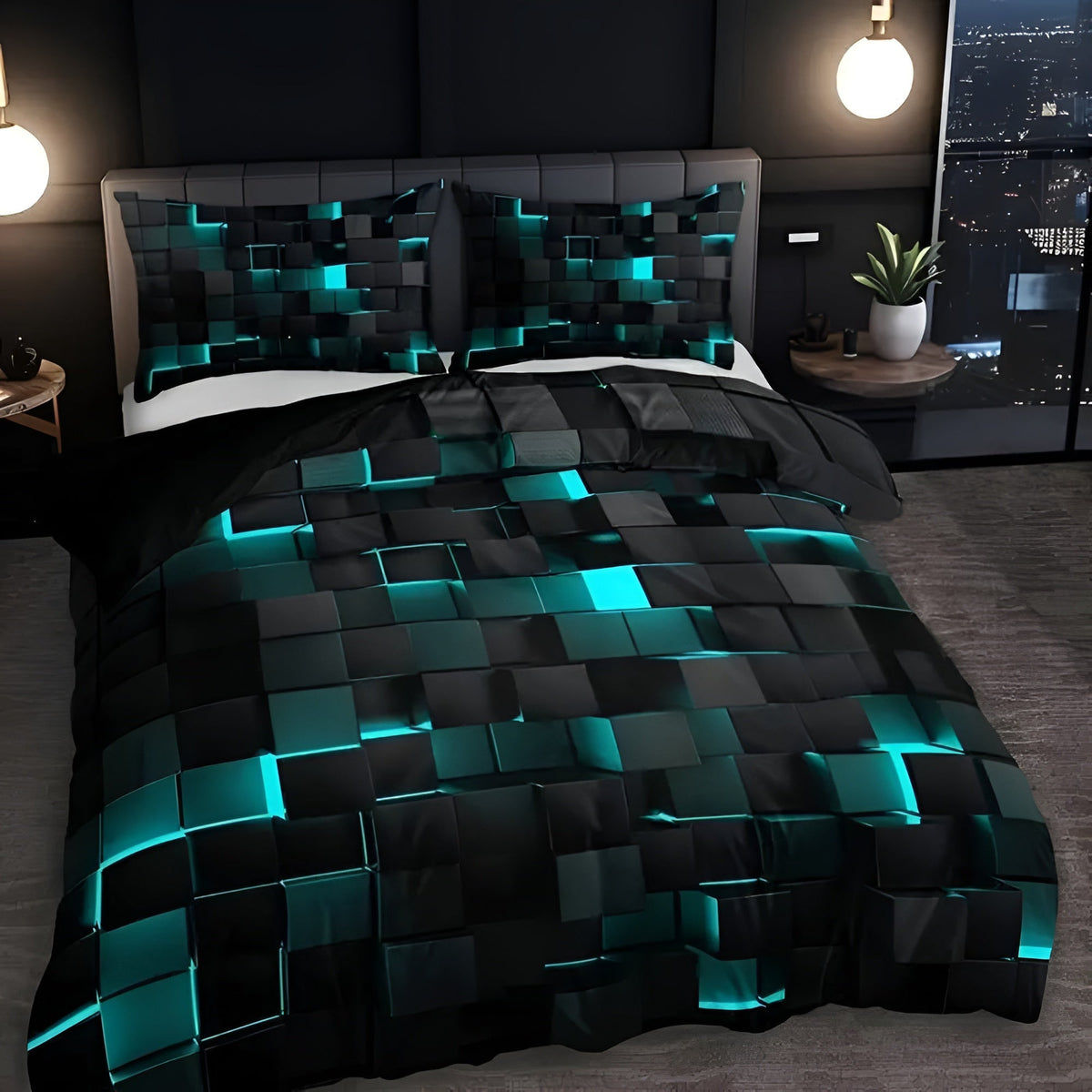 Geomatrix Duvet Cover Set