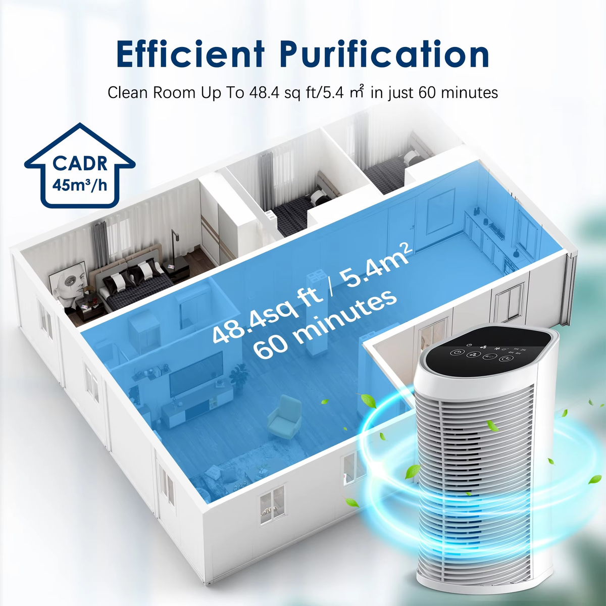 HEPA Air Purifier for Indoor Spaces