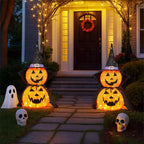 3ft Light-Up Halloween Pumpkin Decorations