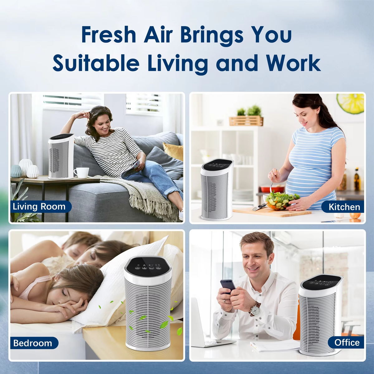 HEPA Air Purifier for Indoor Spaces