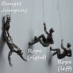 Climbing Figure Wall Sculpture