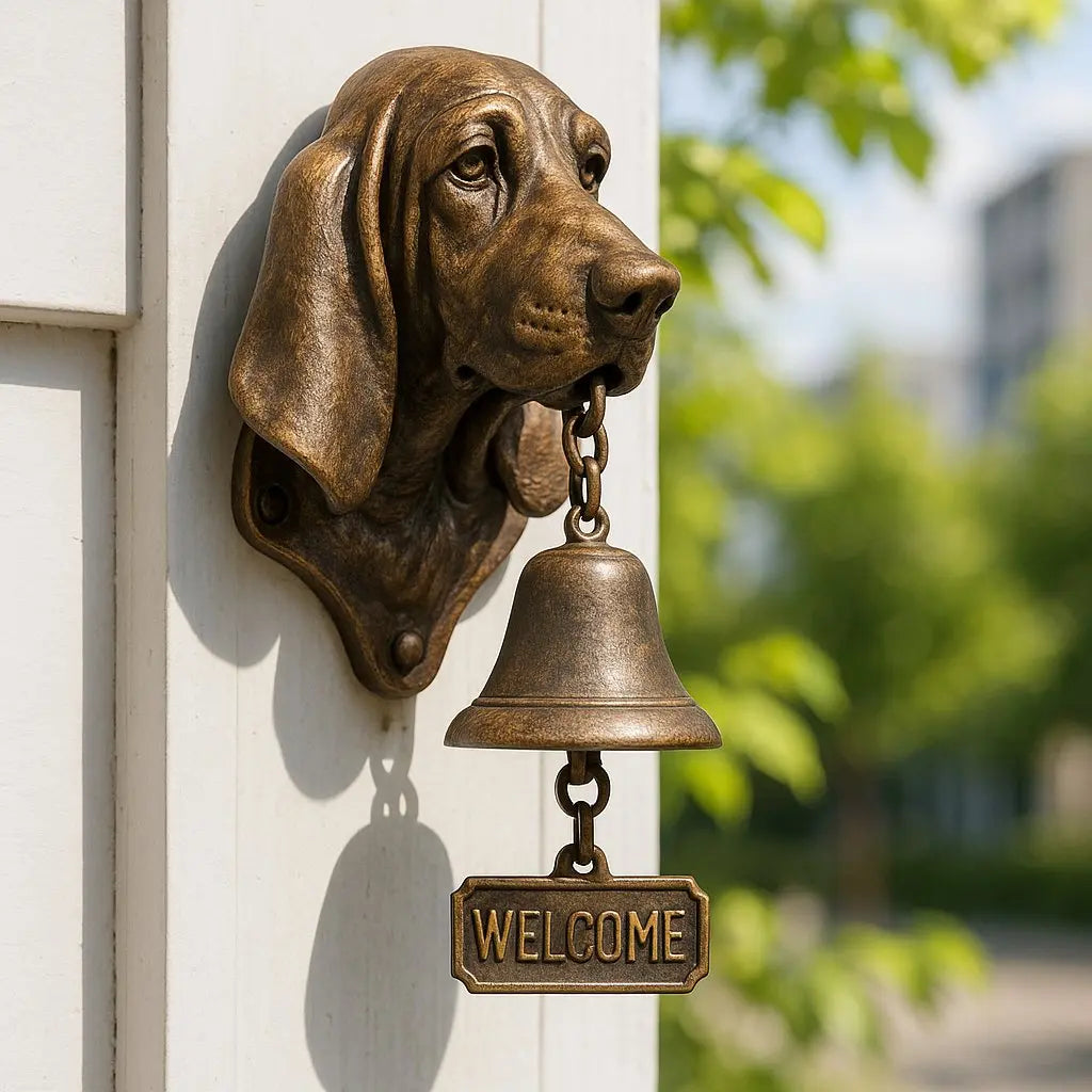 Dog Welcome Wall Bell