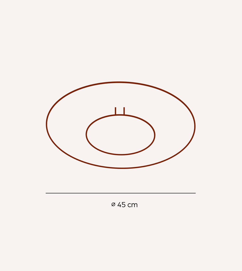 Tulio White LED Ceiling Light – Modern Design with Soft Indirect Illumination