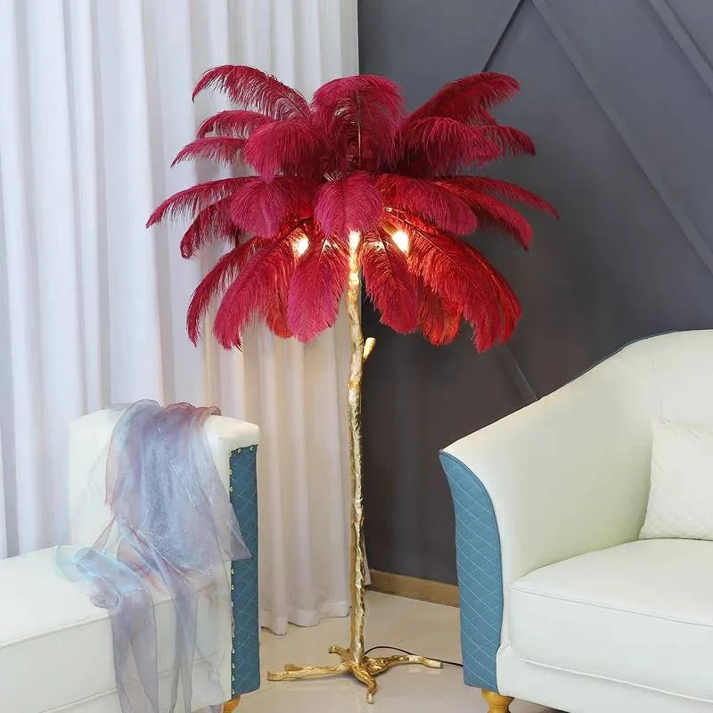 Omoore Feather LED Floor Lamp