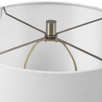 Earth-Toned Ceramic Accent Lamp