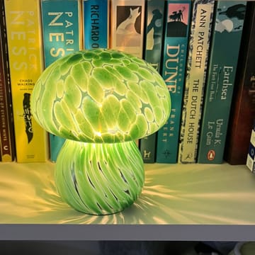 Forest Green Mushroom Table Lamp