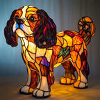 Handmade Dog Lamp