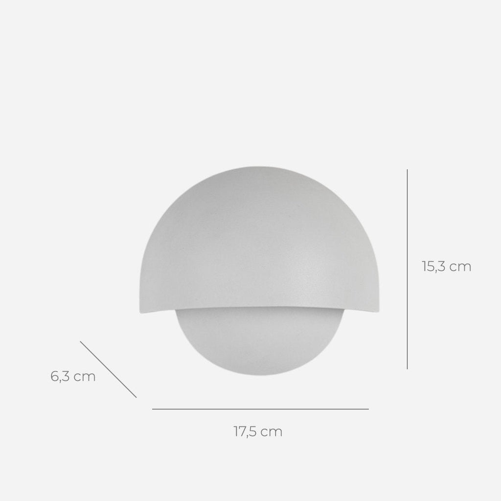 Orion Rechargeable LED Wall Light – Modern Aluminium Sconce with Cordless Design
