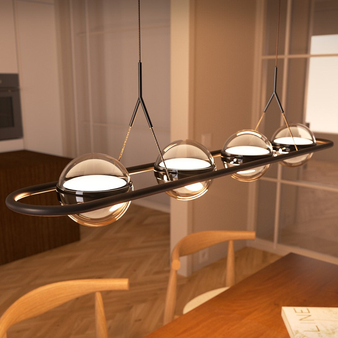 Riva Dimmable LED Pendant Light – Modern Metal Design with Adjustable Illumination