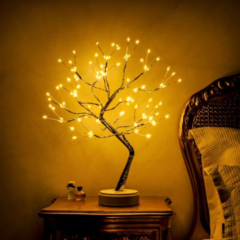 LED Bonsai Tree Table Lamp