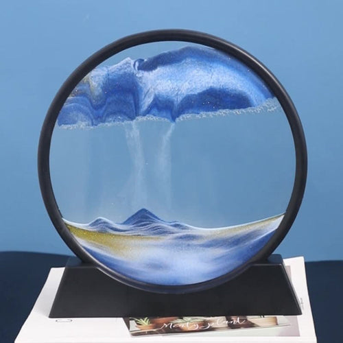 3D Moving Sand Art – Decorative Glass Display