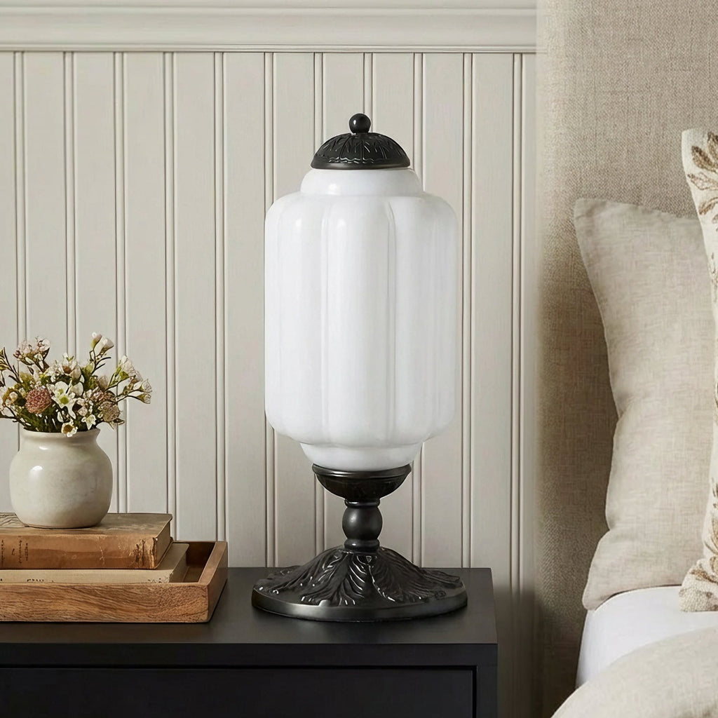 Eloise Textured Glass Table Lamp