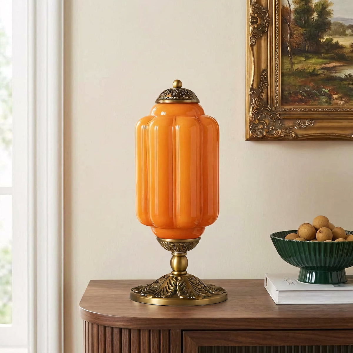 Eloise Textured Glass Table Lamp