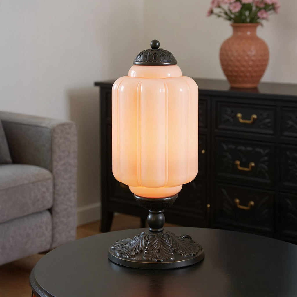 Eloise Textured Glass Table Lamp