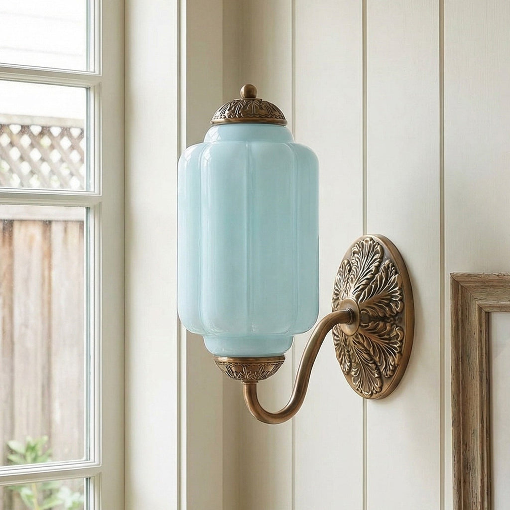 Eloise Vintage Glass Wall Sconce
