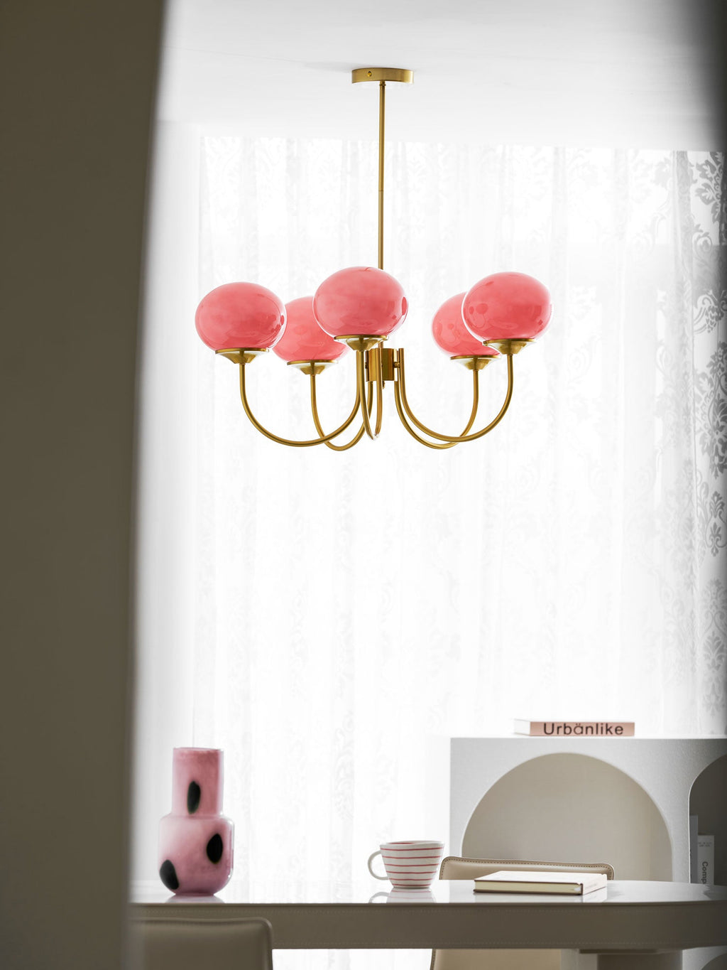 Marshmallow Chandelier