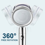 360° Rotating Shower Head