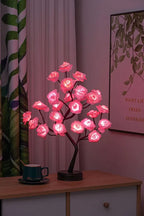 FloraGlow Flame LED Decorative Flower Lamp