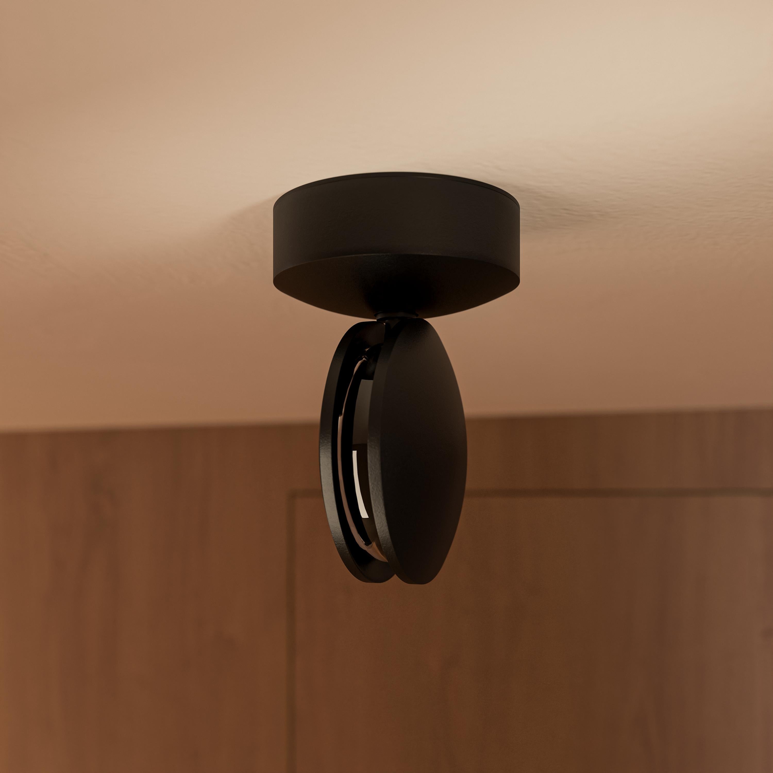 Spectra White LED Ceiling Light – Modern Aluminium Design with Elegant Illumination
