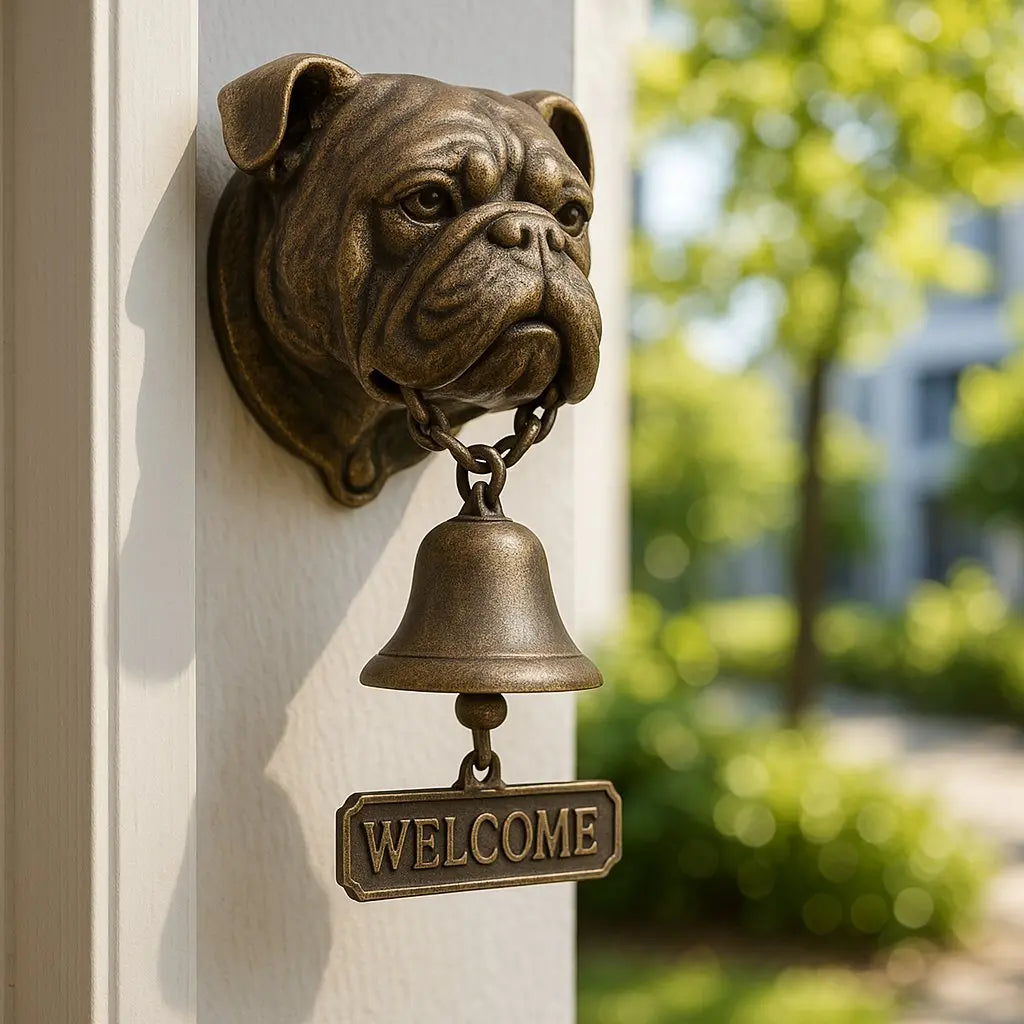 Dog Welcome Wall Bell