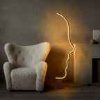 Face Sculptural Floor Lamp