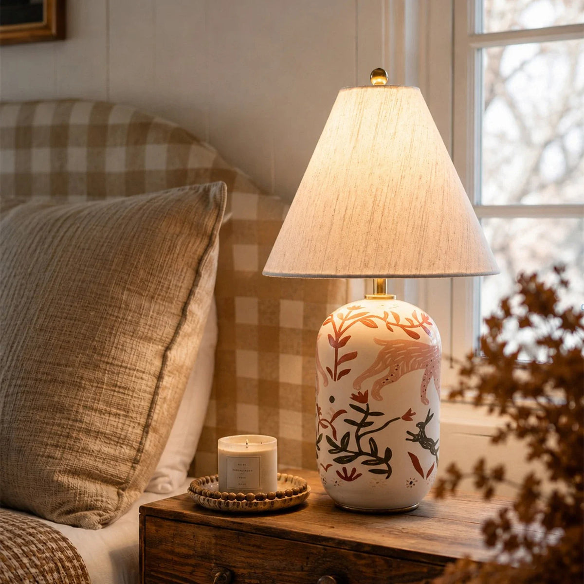 Plabo Retro Ceramic Table Lamp