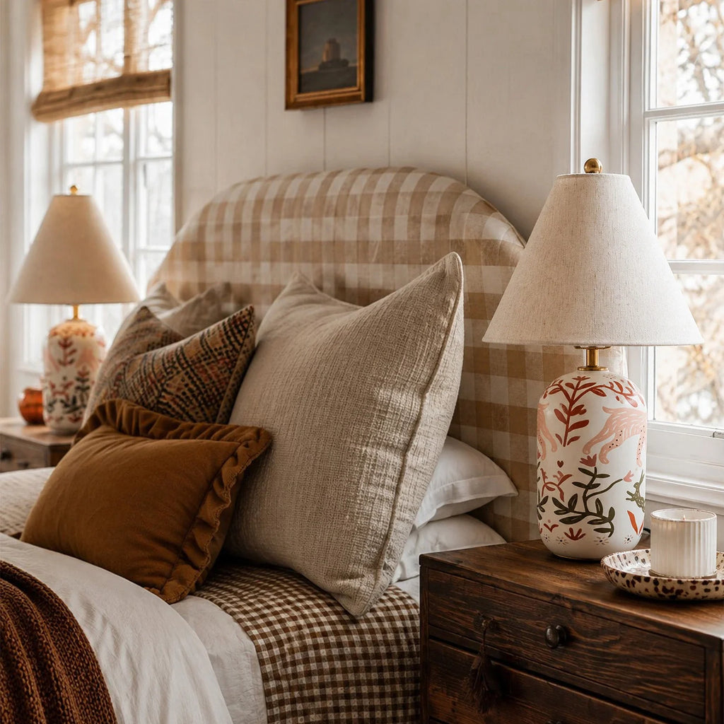 Plabo Retro Ceramic Table Lamp
