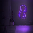 Female Silhouette Neon Sign