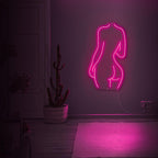 Female Silhouette Neon Sign