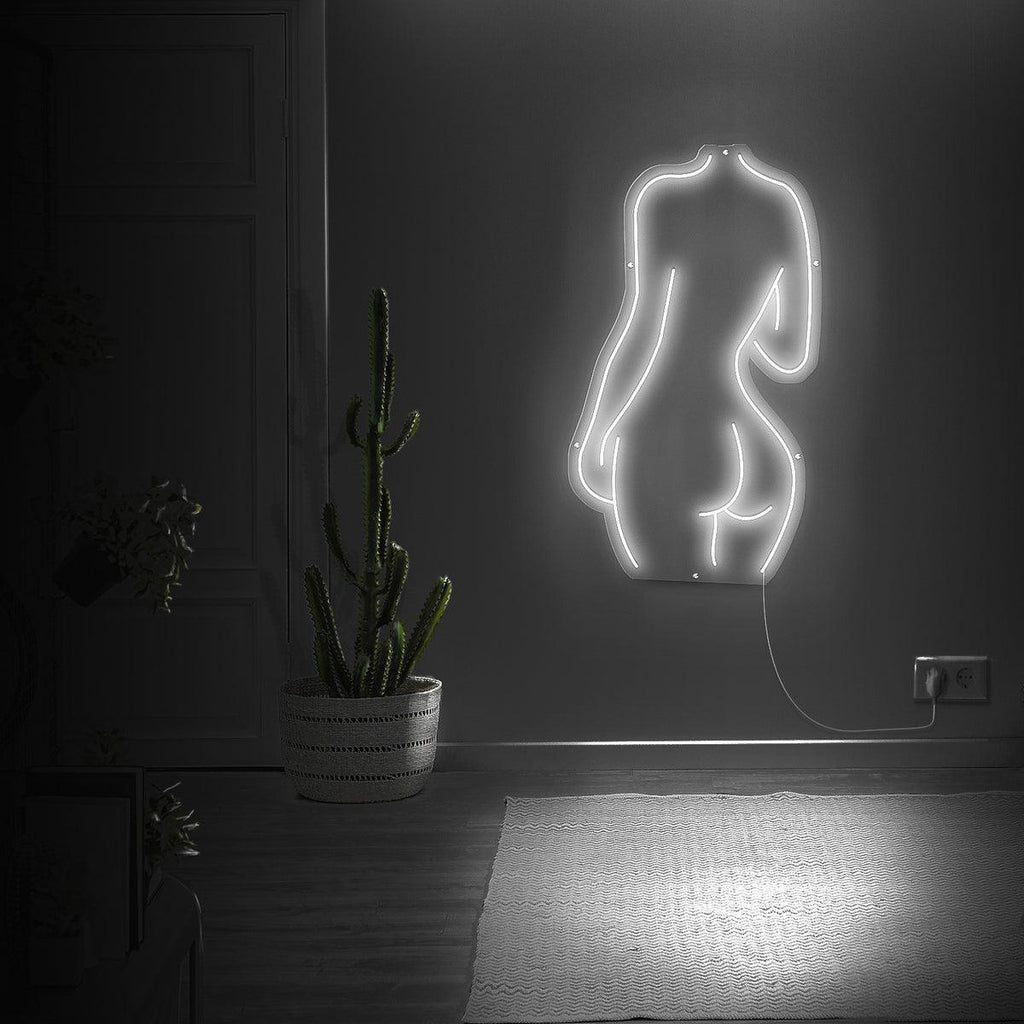 Female Silhouette Neon Sign