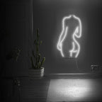 Female Silhouette Neon Sign