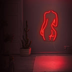 Female Silhouette Neon Sign