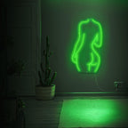 Female Silhouette Neon Sign