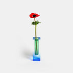 Fleur Iridescent Acrylic Vase