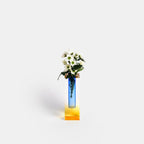 Fleur Iridescent Acrylic Vase