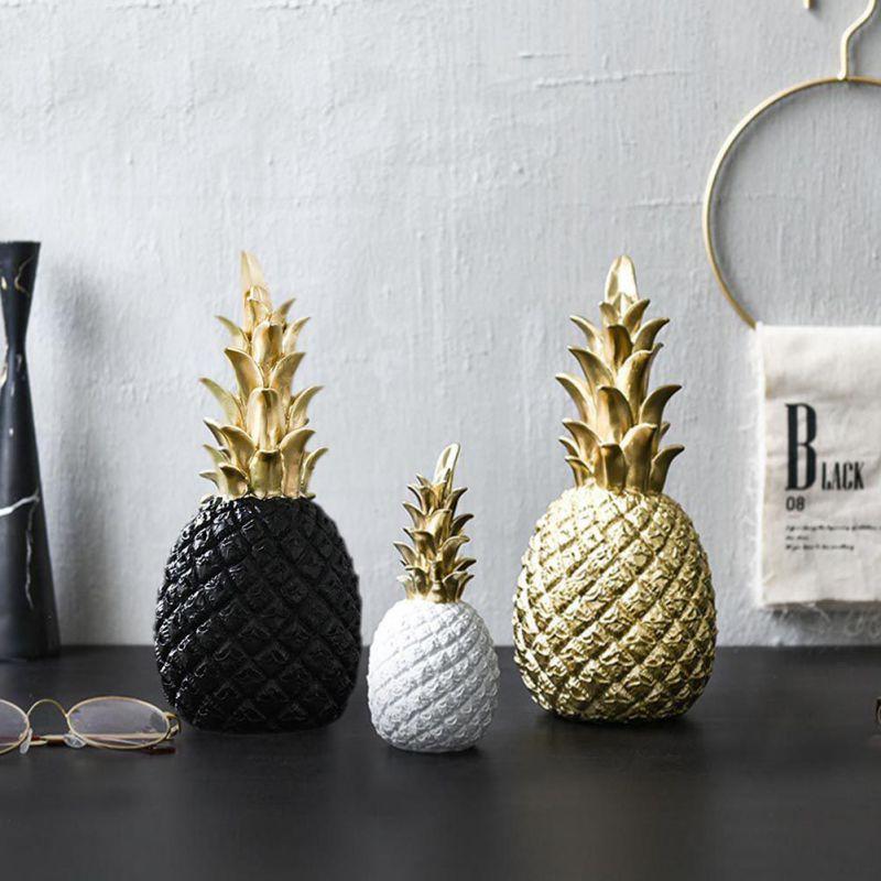Golden Pineapple Decor